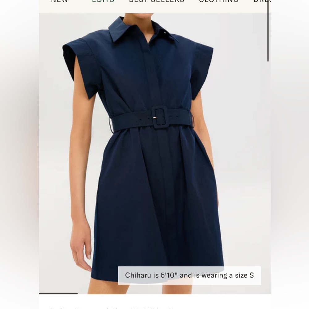 Tuckernuck Chloe mini in navy blue